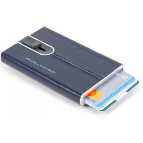 Кредитниця Piquadro BL SQUARE/N.Blue PP5358B2R_BLU2