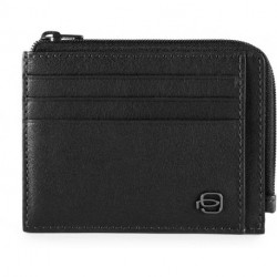 Кредитница Piquadro BK SQUARE / Black PP4822B3R_N