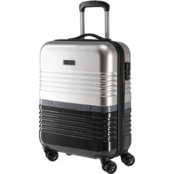 Чемодан Travelite Frisco Black-Silver S Маленький TL075147-01