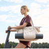 Жіноча сумка Kipling WELLNESS ART M Ivory Cloud Bl (U25) KI6445_U25