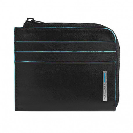 Кредитниця PIQUADRO чорна BL SQUARE/Black PU3410B2_N
