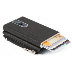 Кредитниця Piquadro Black Square (B3) Black PP5585B3R_N