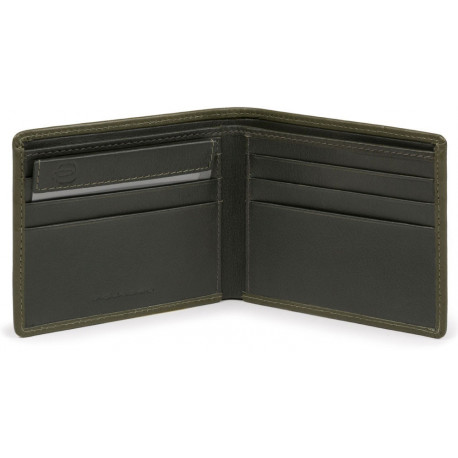 Портмоне Piquadro Obidos (W110) Green PU3891W110R_VE