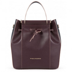 Женская сумка Piquadro Circle (W92) Bordo-Beige BD5440W92_BOBE