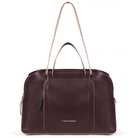 Женская сумка Piquadro Circle (W92) Bordo-Beige BD5392W92_BOBE