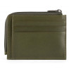 Кредитниця Piquadro Obidos (W110) Green PP4822W110R_VE