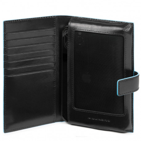 Портмоне Piquadro Blue Square (B2) Black AC5635B2R_N