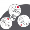 Парасолька складана Knirps X1 Lemon UV Protection Kn898111800