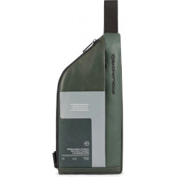 Монорюкзак Piquadro Quentin (S121) Green CA5665S121_VE