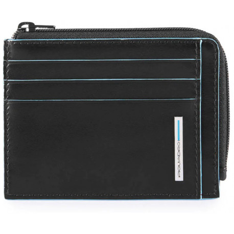 Кредитниця Piquadro Blue Square (B2) Black PP4822B2R_N