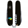 Складной нож Victorinox HUNTSMAN UKRAINE Карта Украины сине-желт. 1.3713.3_T1166u