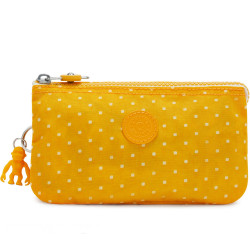 Портмоне Kipling CREATIVITY L Soft Dot Yellow (M67) KI7410_M67