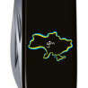 Складной нож Victorinox SPARTAN UKRAINE Границы Украины + Дім 1.3603.3_T1290u