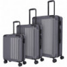 Набор чемоданов Travelite Cruise Anthracite TL072640-04