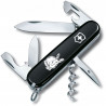 Складной нож Victorinox Spartan Zodiac Черный Водяной Кролик бел. 1.3603.3_Z2030u