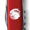 Складаний ніж Victorinox Spartan Zodiac Щасливий кролик біл. 1.3603_Z2160u
