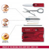 Складной нож Victorinox Swisscard 0.7100.T