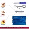 Набір Victorinox SWISSCARD 0.7122.T2