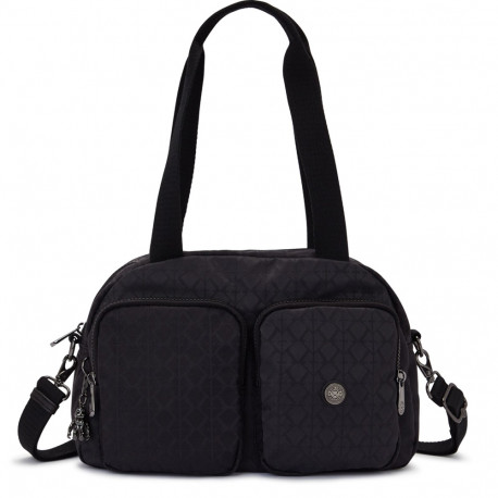 Женская сумка Kipling COOL DEFEA Signature Blk Q (M34) KI6454_M34