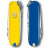 Складаний ніж Victorinox CLASSIC SD UKRAINE жовто-синій 0.6223.8G.2