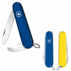 Складной нож Victorinox BANTAM UKRAINE сине-желтый 0.2303.2.8