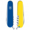 Складной нож Victorinox WAITER UKRAINE сине-желтый 0.3303.2.8