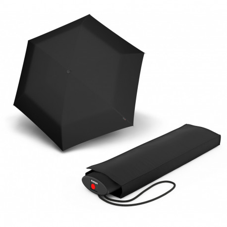 Парасолька Knirps AS.050 Slim Small Manual Black Kn95 9051 1000