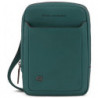 Сумочка Piquadro Black Square (B3) Cinnabar Green CA3084B3_VE3