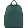 Рюкзак для ноутбука Piquadro Black Square (B3) Cinnabar Green CA6106B3_VE3