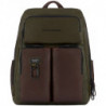 Рюкзак для ноутбука Piquadro Harper (AP) Green-Brown CA3349AP_VETM