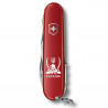 Складаний ніж Victorinox HUNTSMAN UKRAINE Козак з шаблями біл. 1.3713_T1110u