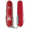 Складаний ніж Victorinox HUNTSMAN UKRAINE Козак з шаблями біл. 1.3713_T1110u