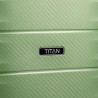 Чемодан Titan HIGHLIGHT/Green Metallic M Средний Ti842405-81