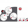 Зонт Knirps A.200 Medium Duomatic Sun Kn95 7201 1351