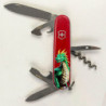 Складаний ніж Victorinox SPARTAN ZODIAC Зелений дракон 1.3603.Z3340u