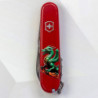 Складаний ніж Victorinox SPARTAN ZODIAC Зелений дракон на дереві 1.3603.Z3350u