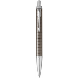 Кулькова ручка Parker IM Premium Dark Espresso Chiselled CT BP 24 332