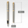 Ручка перова Parker IM Brushed Metal GT FP F 22 211
