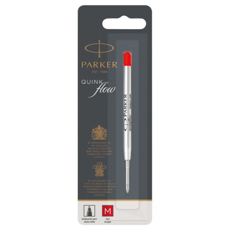 Стрижень Parker QuinkFlow кульк. червон. M блістер 10 232R