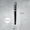 Ручка-ролер Parker URBAN Muted Black CT RB 30 122