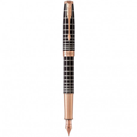 Перьевая ручка Parker SONNET Brown Rubber PGT FP F 87 511