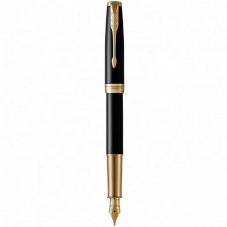 Перова ручка Parker SONNET 17 Black Lacquer GT FP F 86 011