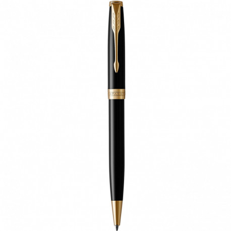 Шариковая ручка Parker SONNET Black Lacquer GT BP 86 032