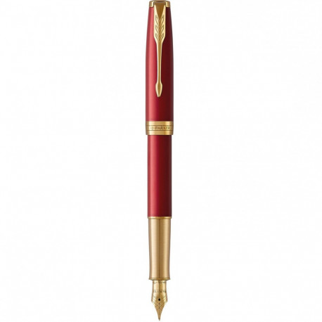 Перова ручка Parker SONNET Red Lacquer GT FP F 86 211