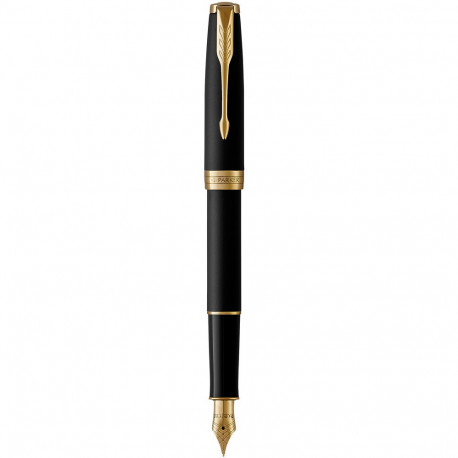 Перьевая ручка Parker SONNET Matte Black GT FP F 84 811