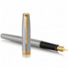 Перова ручка Parker SONNET Stainless Steel GT FP F 84 111