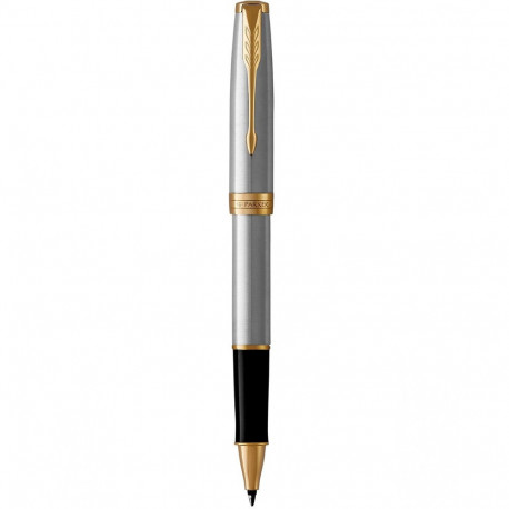 Ручка-ролер Parker SONNET Stainless Steel GT RB 84 122