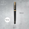 Ручка-роллер Parker URBAN Muted Black GT RB 30 022