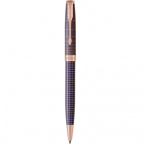 Кулькова ручка Parker SONNET Cisele Silver Purple Matrix PGT BP 88 032