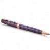 Кулькова ручка Parker SONNET Cisele Silver Purple Matrix PGT BP 88 032